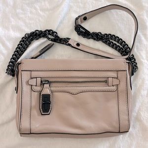 Rebecca Minkoff Blush with Dark Grey hardware